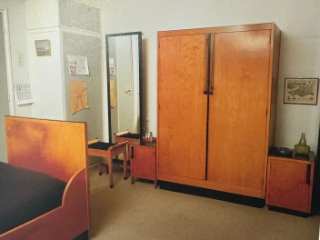 Art Deco Modernist Armoire by A.H. Jansen for L.O.V. Oosterbeek, 1920s